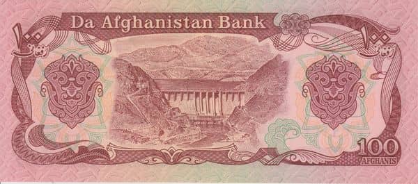 100 Afghanis from Afghanistan