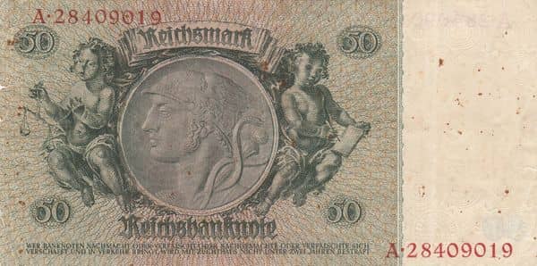 50 Reichsmark Reichsbanknote from Germany-Empire