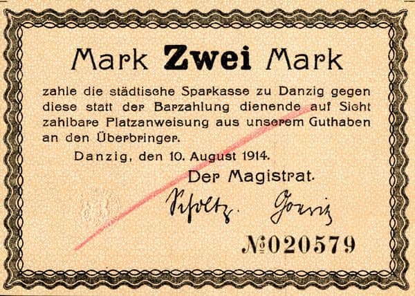 2 Mark from Germany-Notgeld
