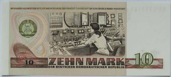 10 Mark from Germany-Democratic Republic