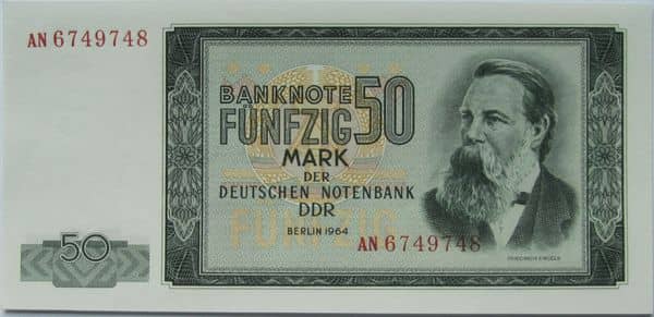 50 Mark from Germany-Democratic Republic