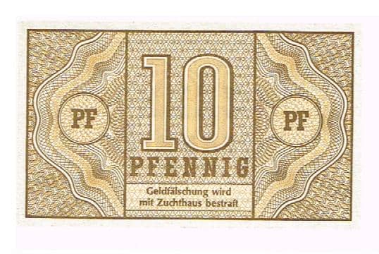 10 Pfennig from Germany-Federal Rep.