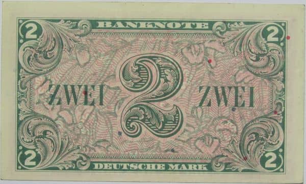 2 Deutsche Mark from Germany-Federal Rep.