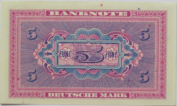 5 Deutsche Mark from Germany-Federal Rep.