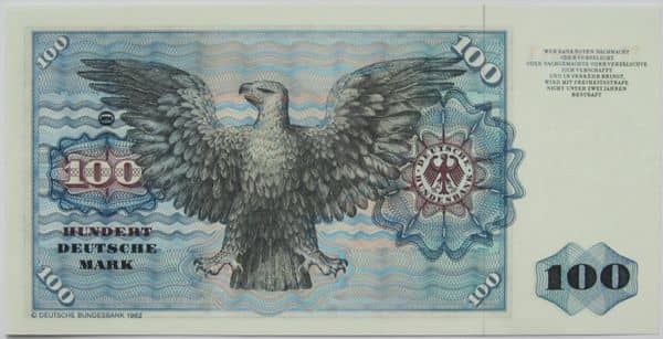 100 Deutsche Mark from Germany-Federal Rep.