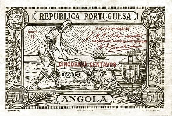 50 Centavos from Angola