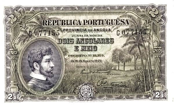 2½ Angolares from Angola