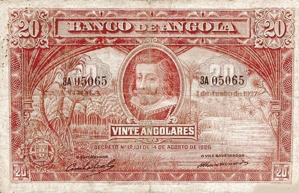 20 Angolares from Angola