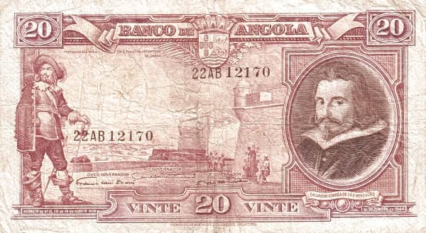 20 Angolares from Angola