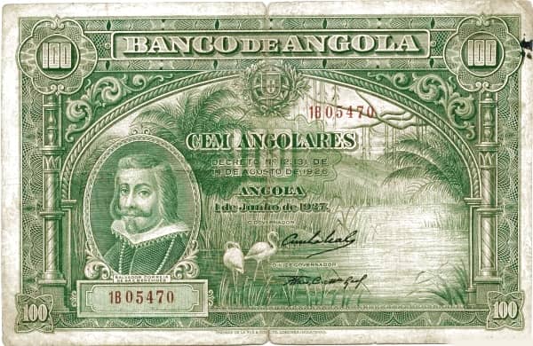 100 Angolares from Angola