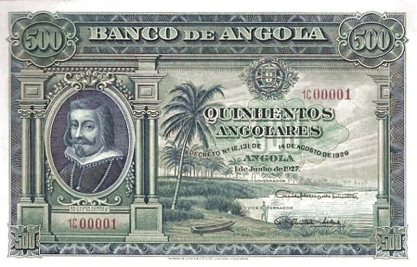 500 Angolares from Angola