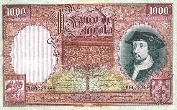 1000 Angolares from Angola