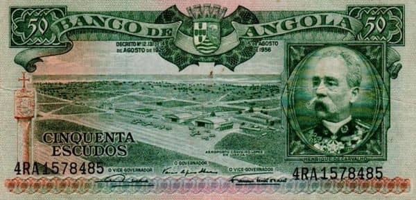 50 Escudos from Angola