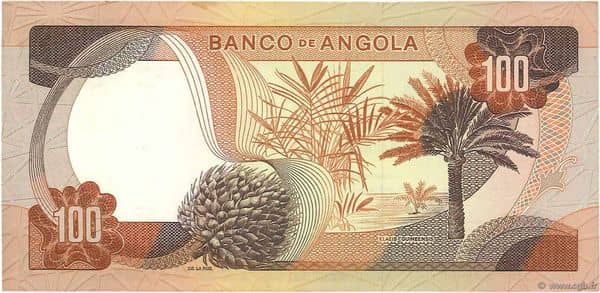 100 Escudos from Angola