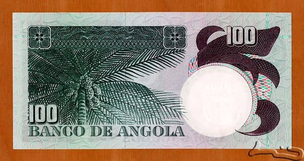 100 Escudos from Angola