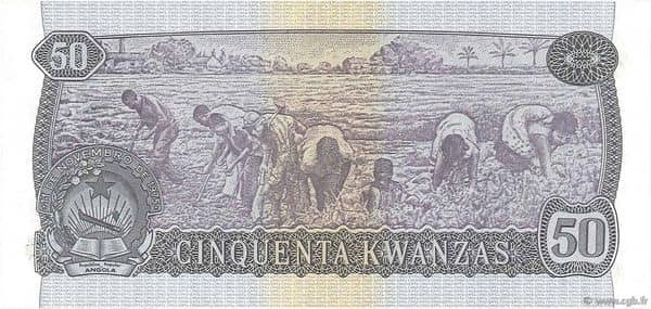 50 Kwanzas (Date of Independence) from Angola