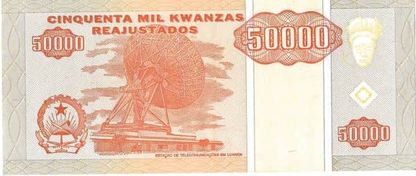 50000 Kwanzas from Angola