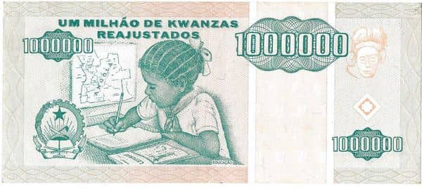 1000000 Kwanzas from Angola