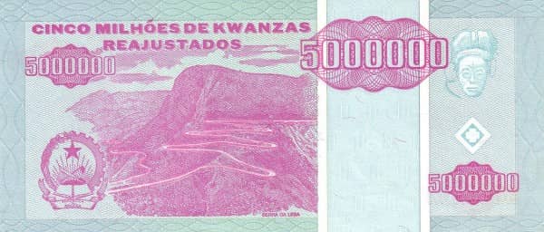 5000000 Kwanzas from Angola