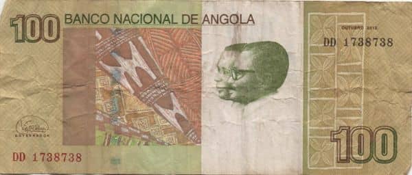 100 Kwanzas from Angola