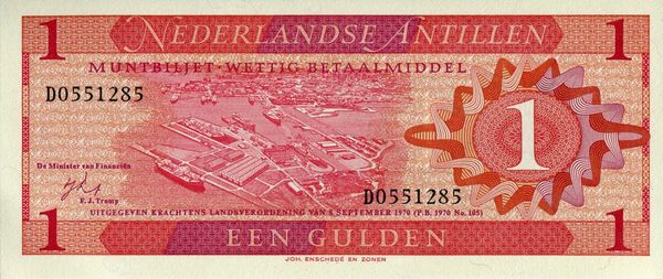 1 Gulden from Netherlands Antilles