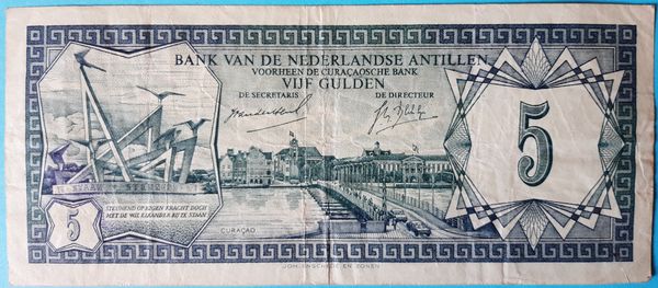 5 Gulden from Netherlands Antilles
