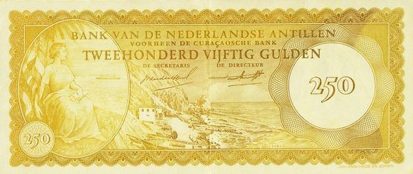 250 Gulden from Netherlands Antilles