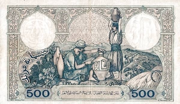 500 Francs from Algeria