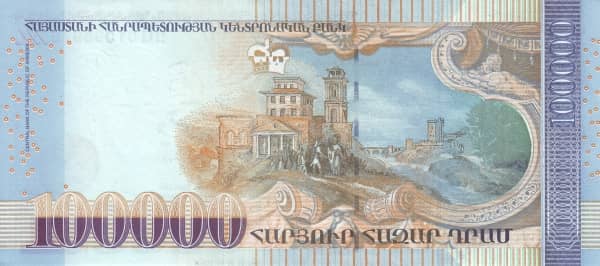 100000 Dram from Armenia