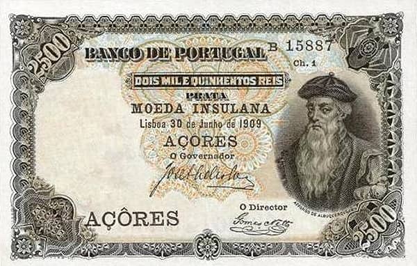 2500 Reis from Azores