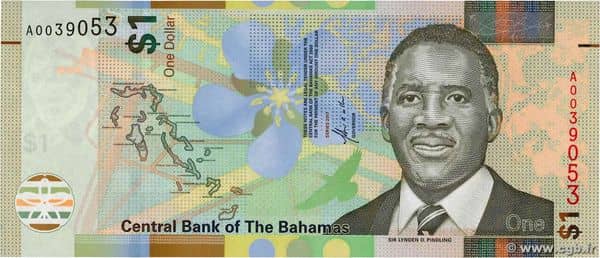 1 Dollar from Bahamas