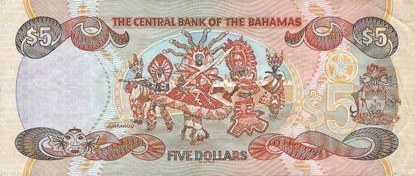 5 Dollars from Bahamas