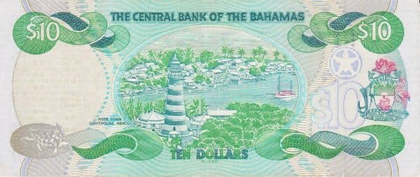 10 Dollars from Bahamas