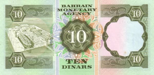 10 Dinars from Bahrain