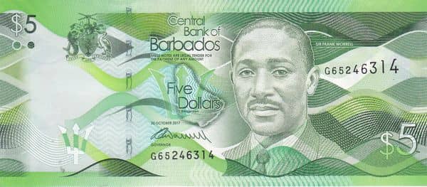 5 Dollars from Barbados