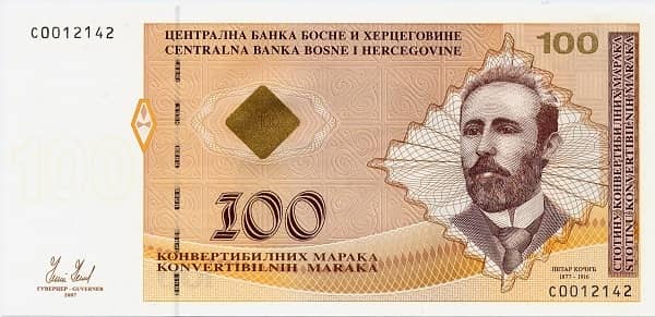 100 Konvertibilnih Maraka from Bosnia Herzegovina