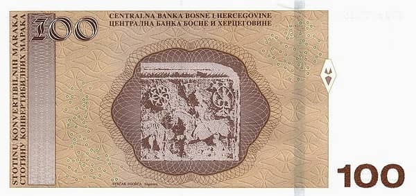 100 Konvertibilnih Maraka from Bosnia Herzegovina