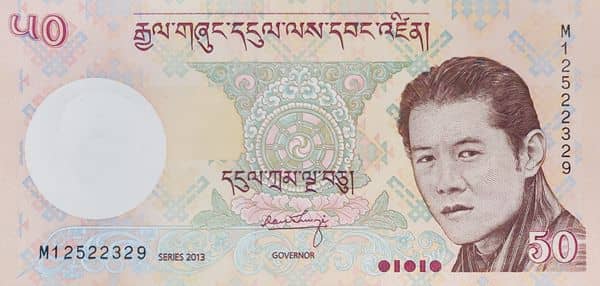 50 Ngultrum from Bhutan