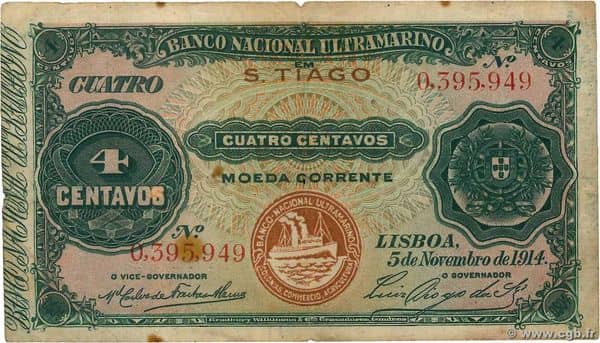 4 Centavos from Cape Verde