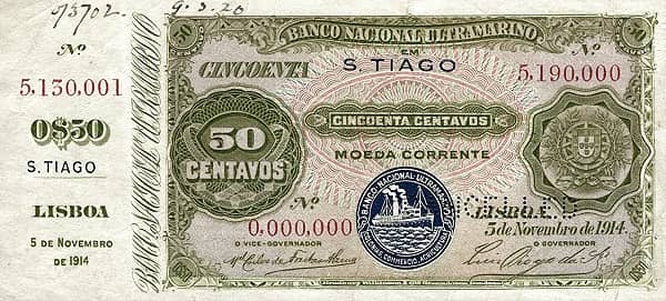 50 Centavos from Cape Verde