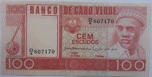 100 Escudos from Cape Verde