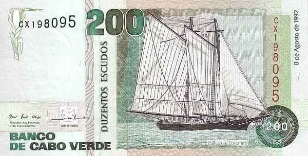 200 Escudos from Cape Verde