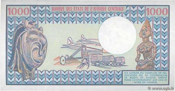 1000 Francs from Cameroon