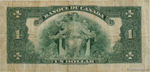1 Dollar French from Canada