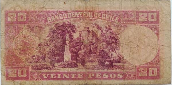 20 Pesos from Chile