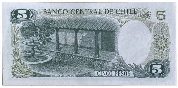 5 Pesos from Chile