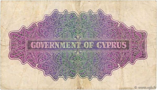 2 Shillings from Cyprus