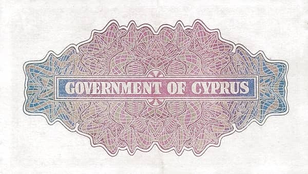 5 Shillings from Cyprus