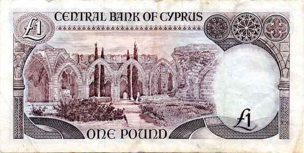 1 Pound from Cyprus