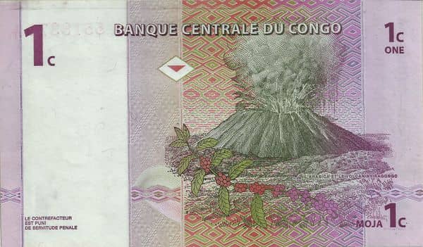 1 Centime from Congo-Rep. Democratic